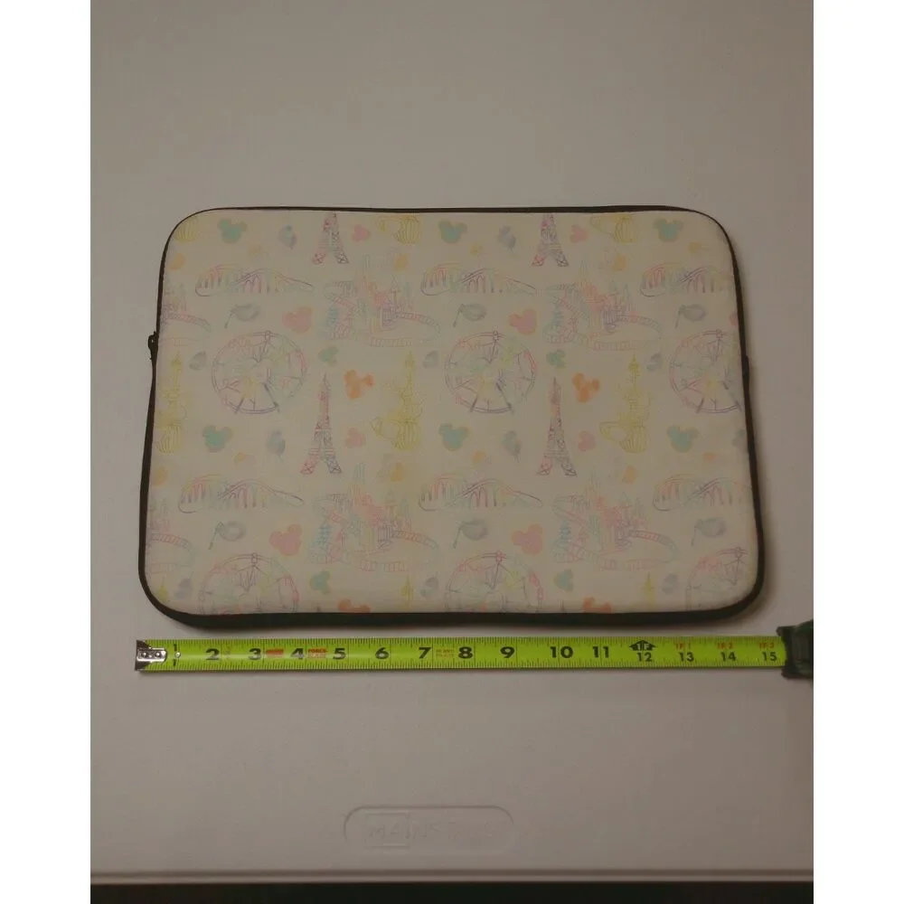 Disney Parks Pastel Laptop Sleeve Case 15